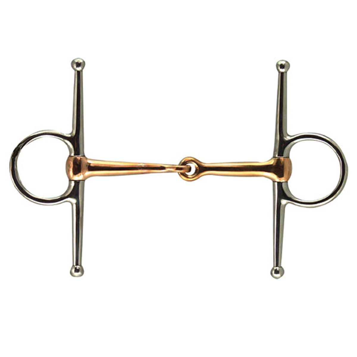 Coronet Copper Mouth Full Cheek Snaffle Bit