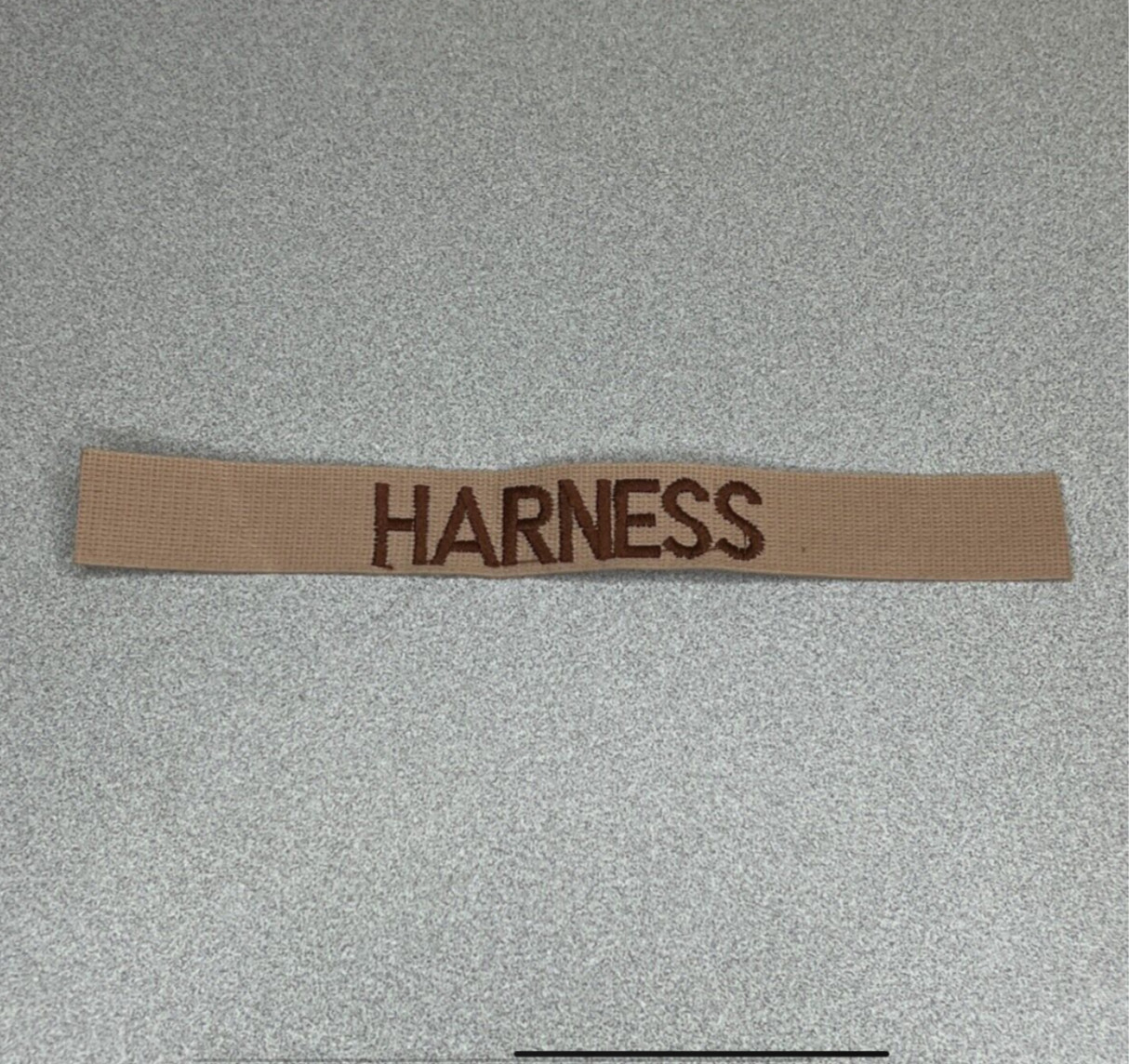 US Military Name Tape Desert DCU HARNESS