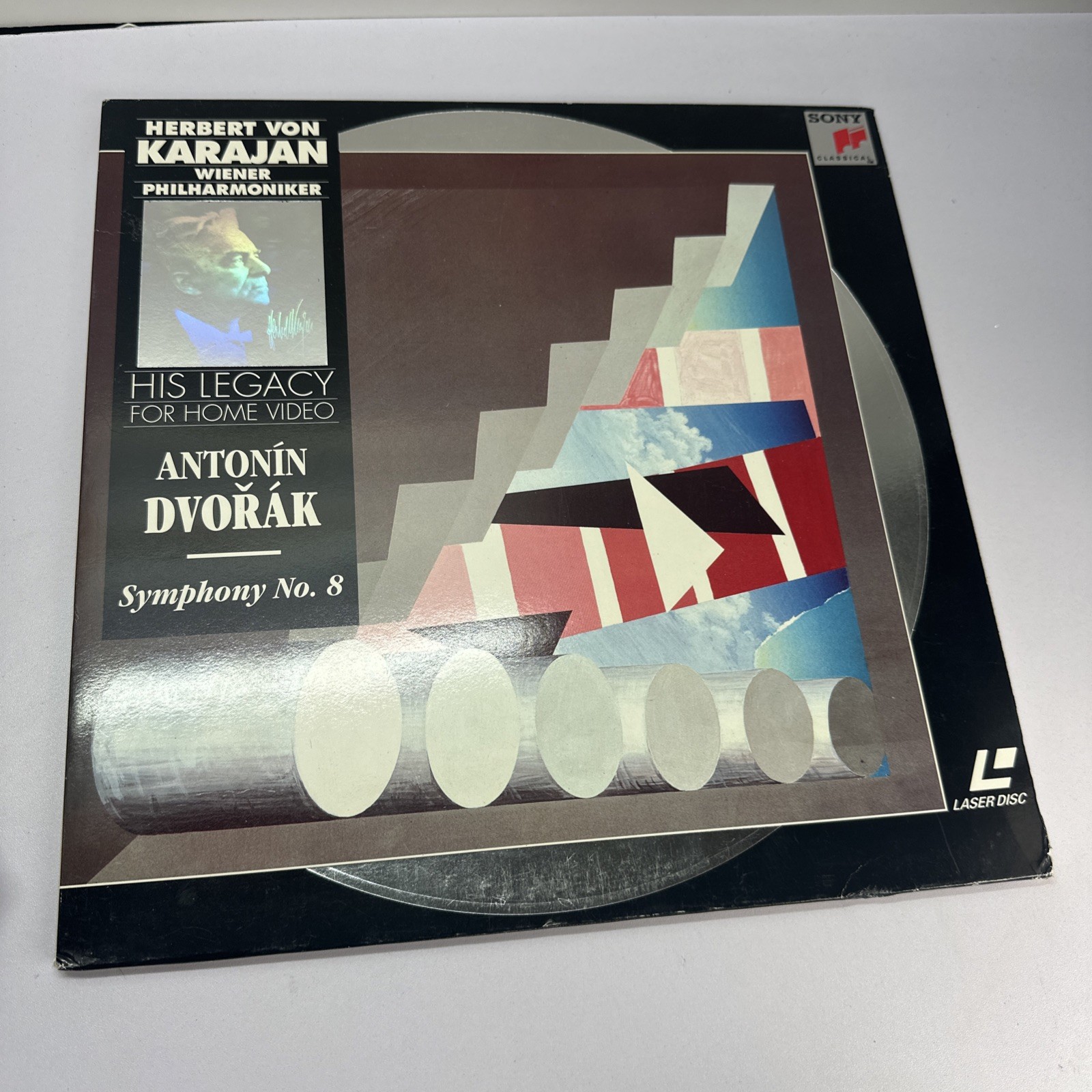 Antonin Dvorak Symphony 8 Laser Disc Rare