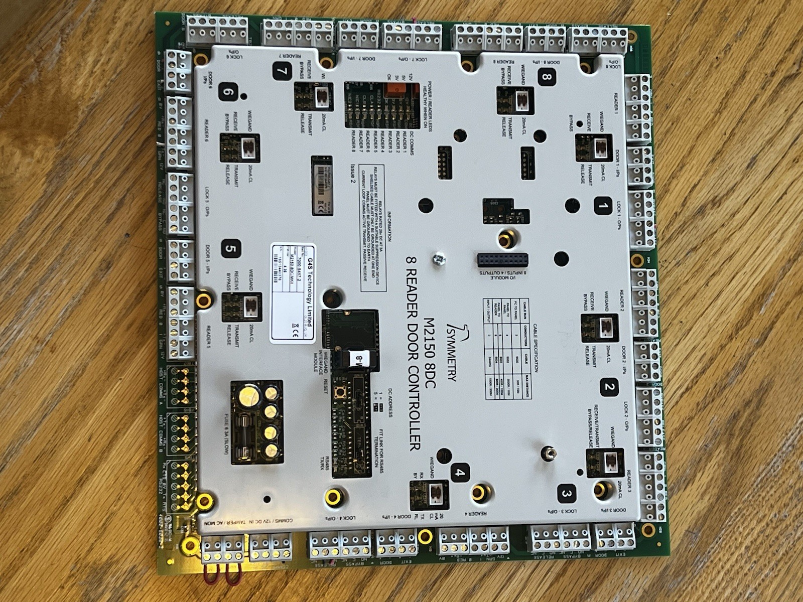 Amag M2150-8DC Controller 8 Door/Reader Expansion Unit With WIM8 7000-5457-2