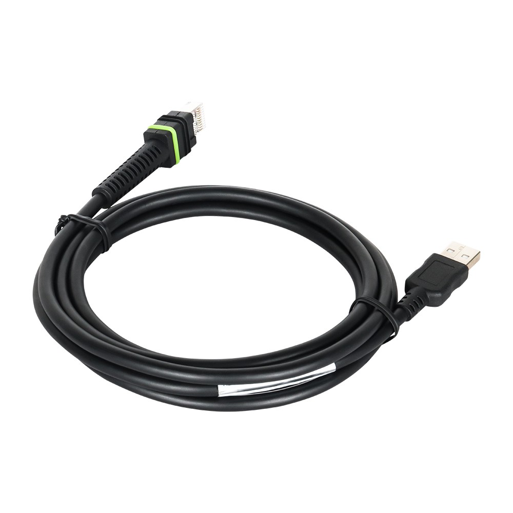 2PCS Zebra CBA-U46-S07ZAR USB Cables for Zebra POS Barcode Scanner Reader