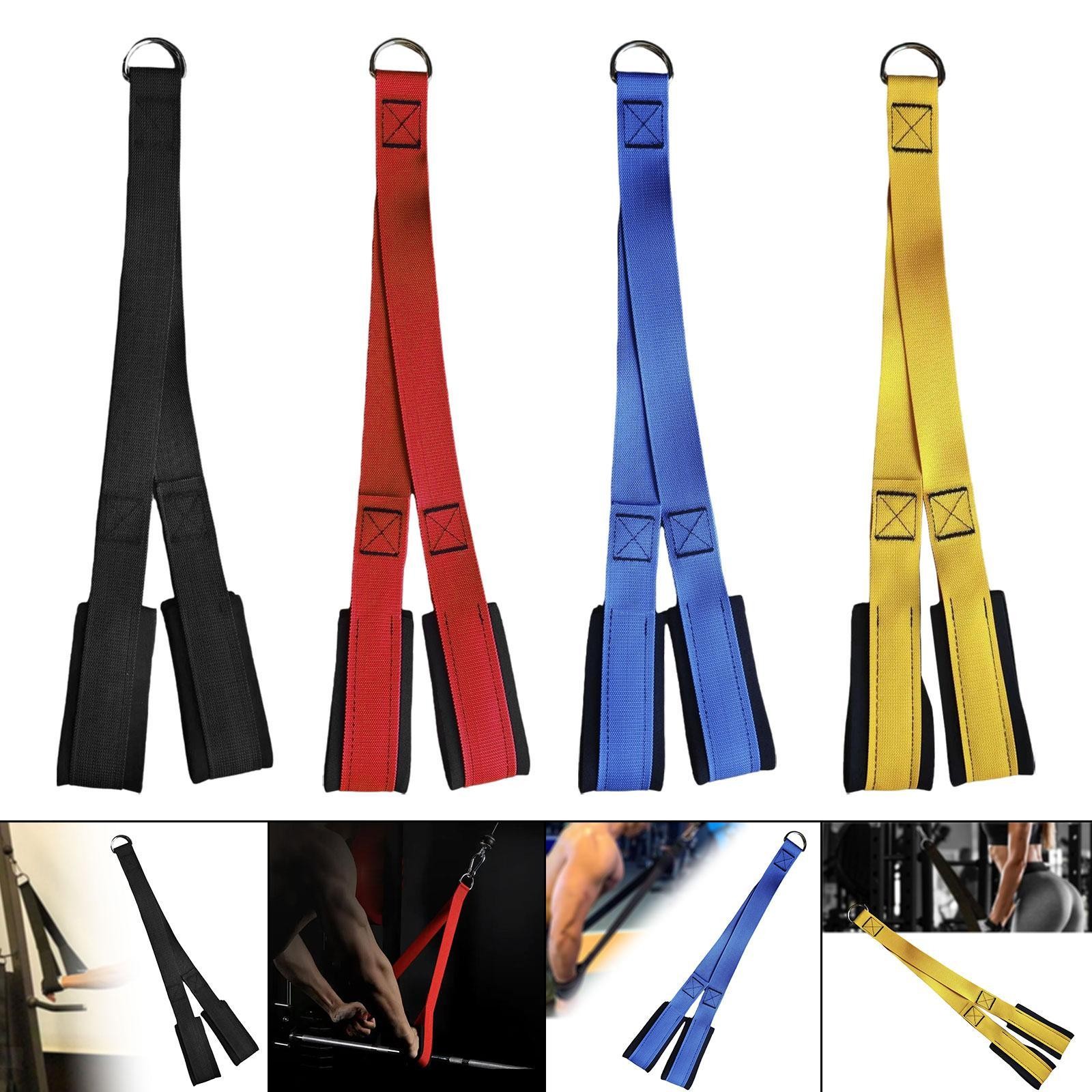 Tricep Rope Cable Attachment Bodybuilding Gym Equipment Home Workout Handles