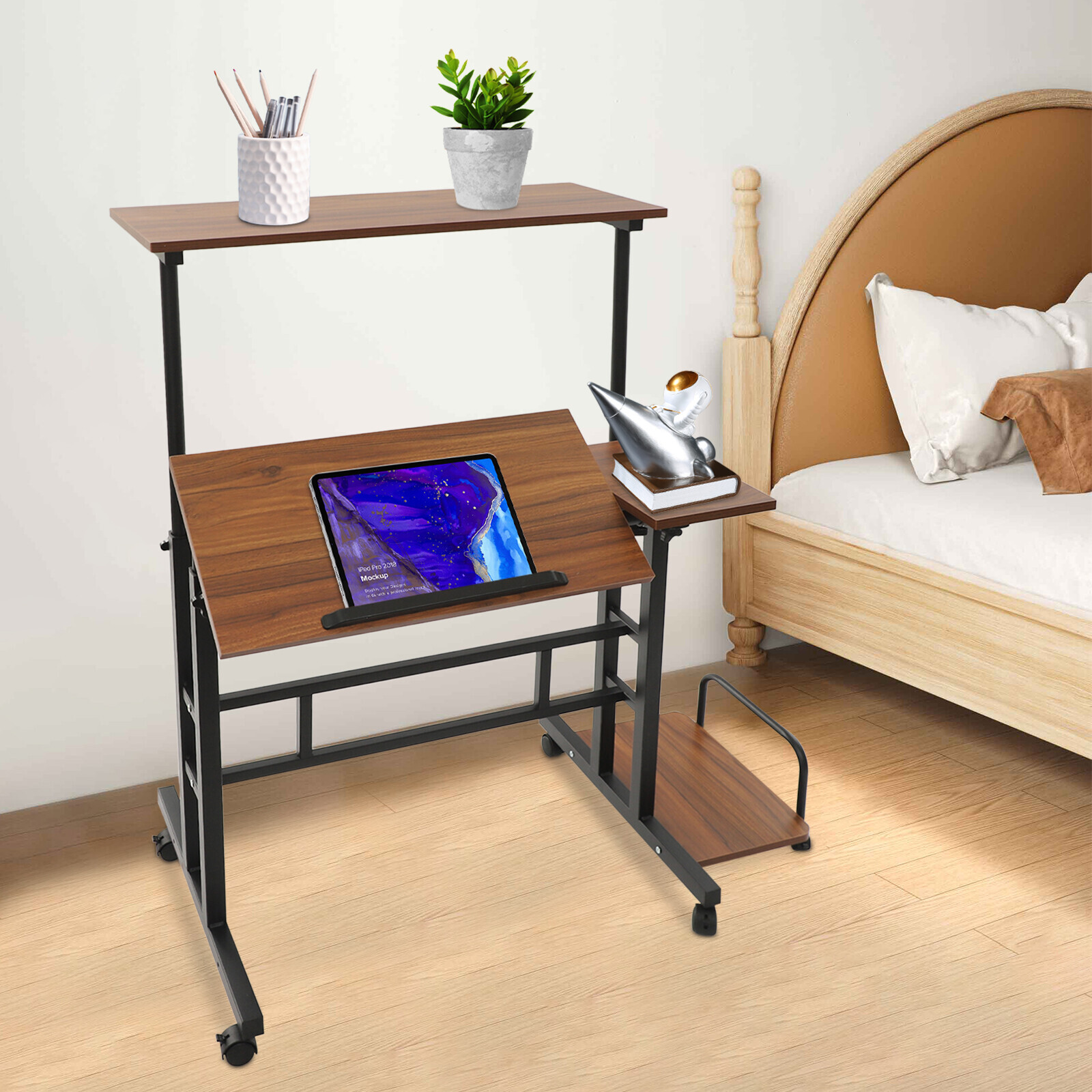 Multi-Functional Adjustable Foldable Desk - Modern Computer Table