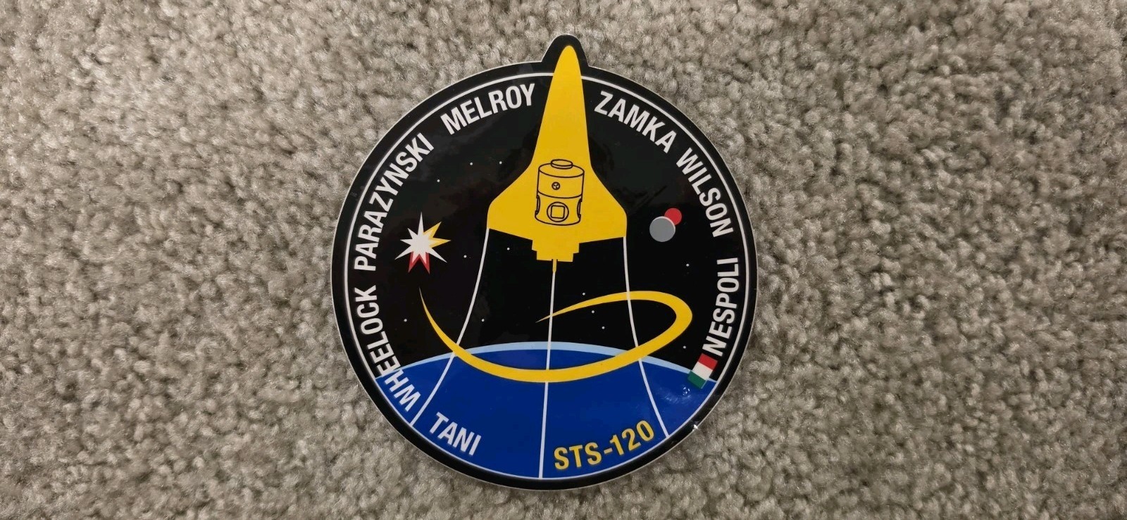 NASA Space Shuttle Mission STS-120 Sticker Decal 4.5" ISS-10A