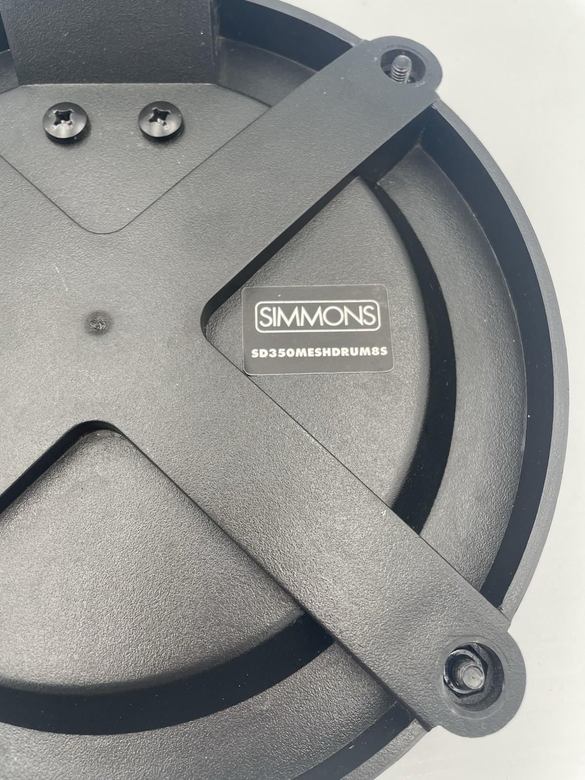 Simmons SD350 Mesh Drum 8” Electronic Drum Pad SD350MESHDRUM8S - Untested