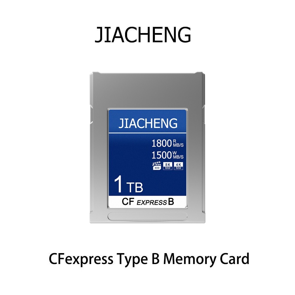 JIACHENG CFexpress Type B Memory Card 1TB For 8K 4K Camera Fujifilm Canon Nikon