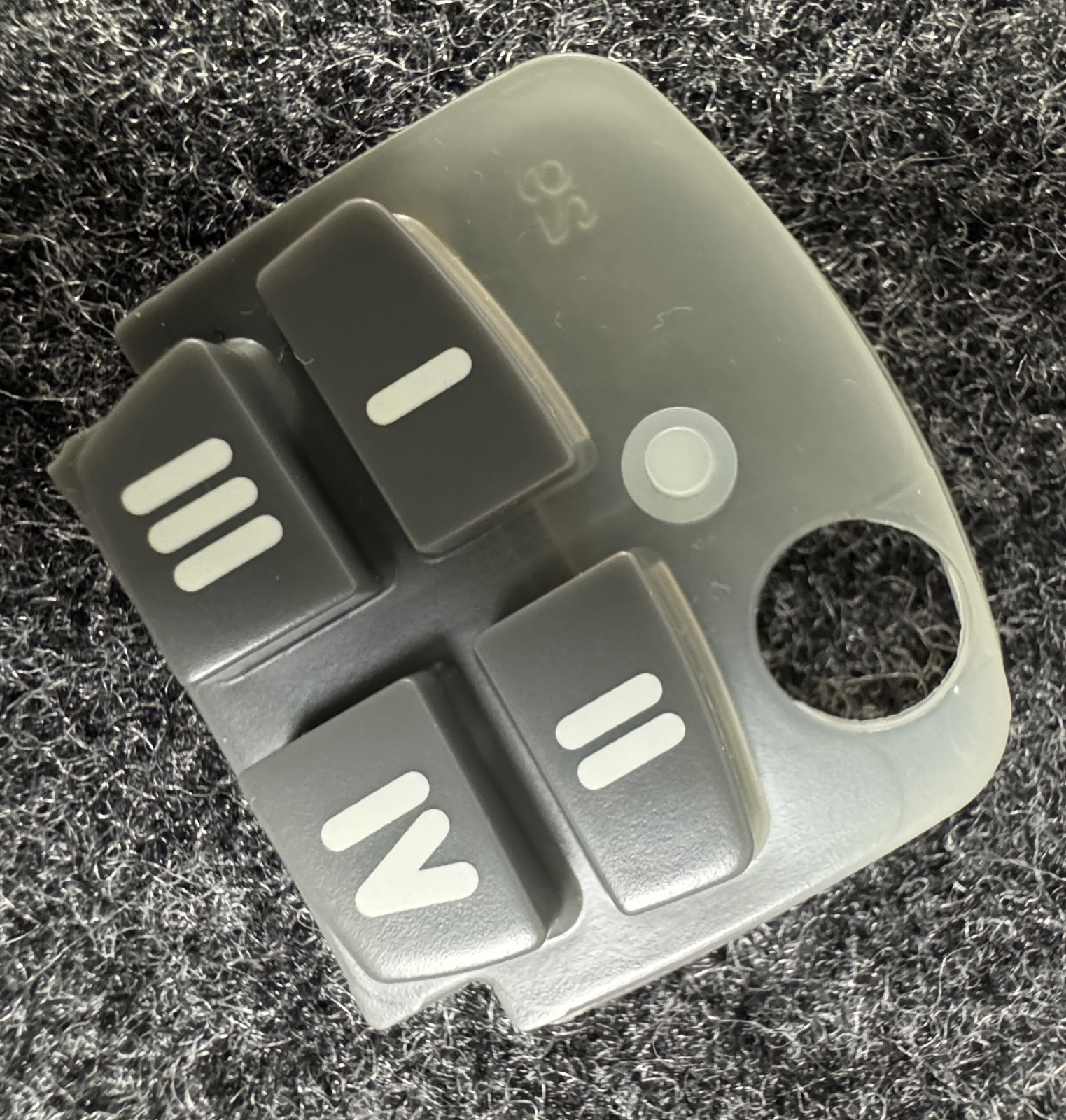 PYTHON EZSDEI475 476P 476T 4 BUTTON REPLACEMENT KEYPAD BUTTONS/ORIGINAL DIRECTED