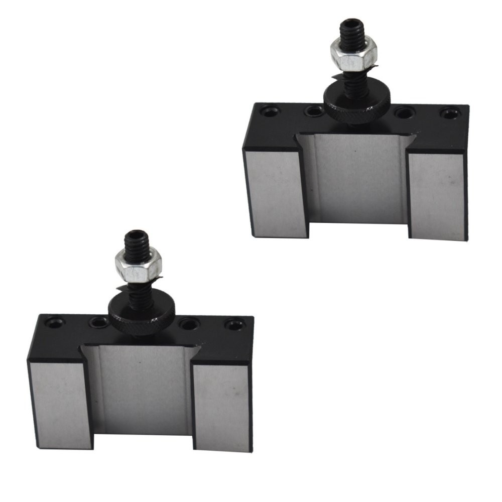 2 Pcs Change Boring Turning Tool Post Holder For Lathe Up To 8 In OXA #2 250-002