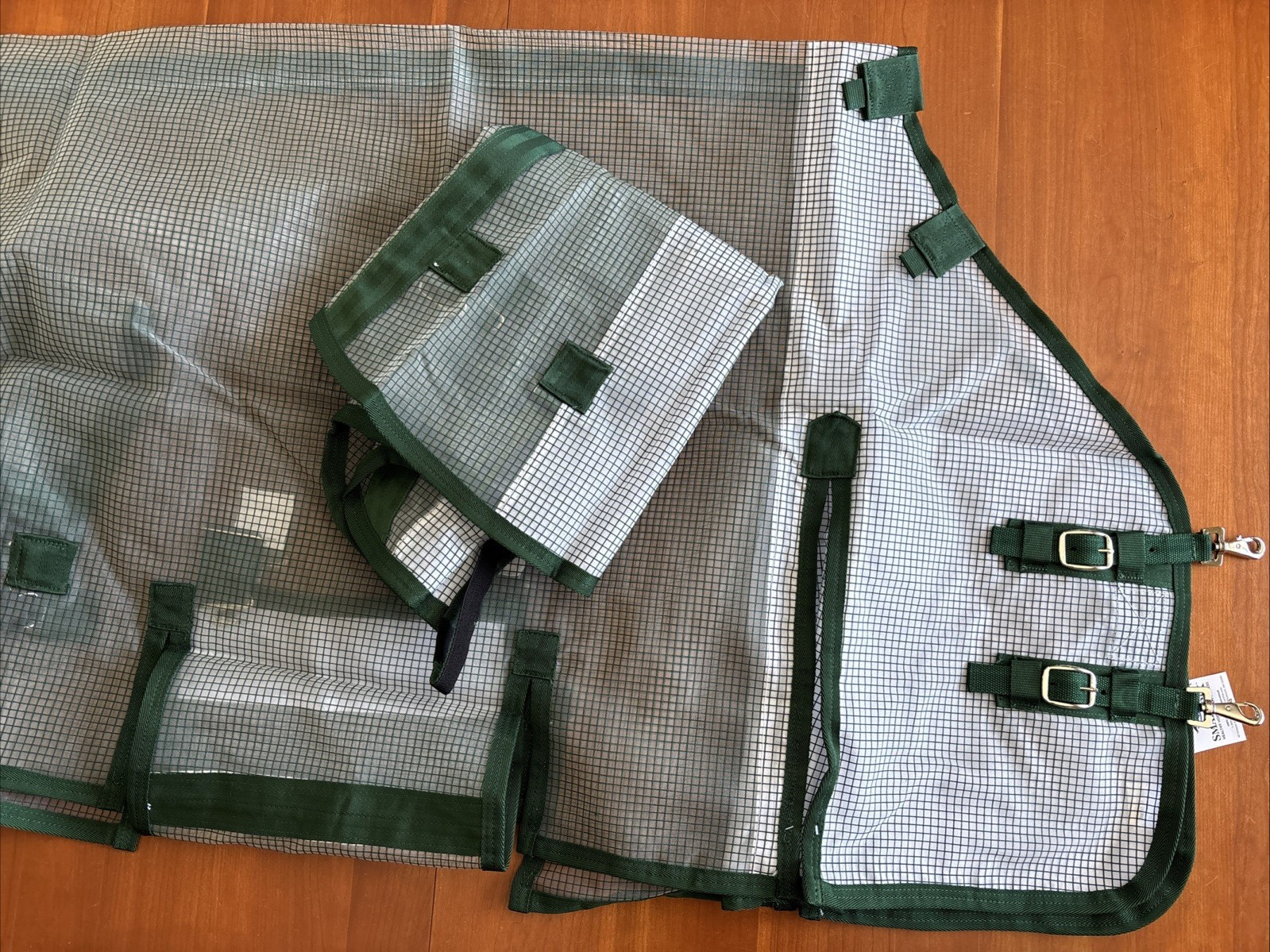 SmartPak SmartMesh Ultimate Pony Fly & UV Sheet with Neck Cover 60" - HUNTER