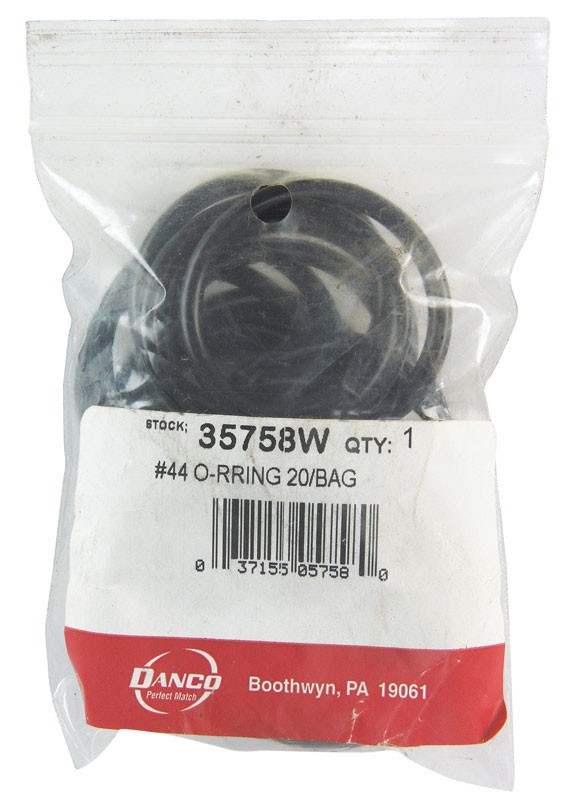 Danco 1.56 in. D X 1.31 in. D Rubber O-Ring 20 pc.