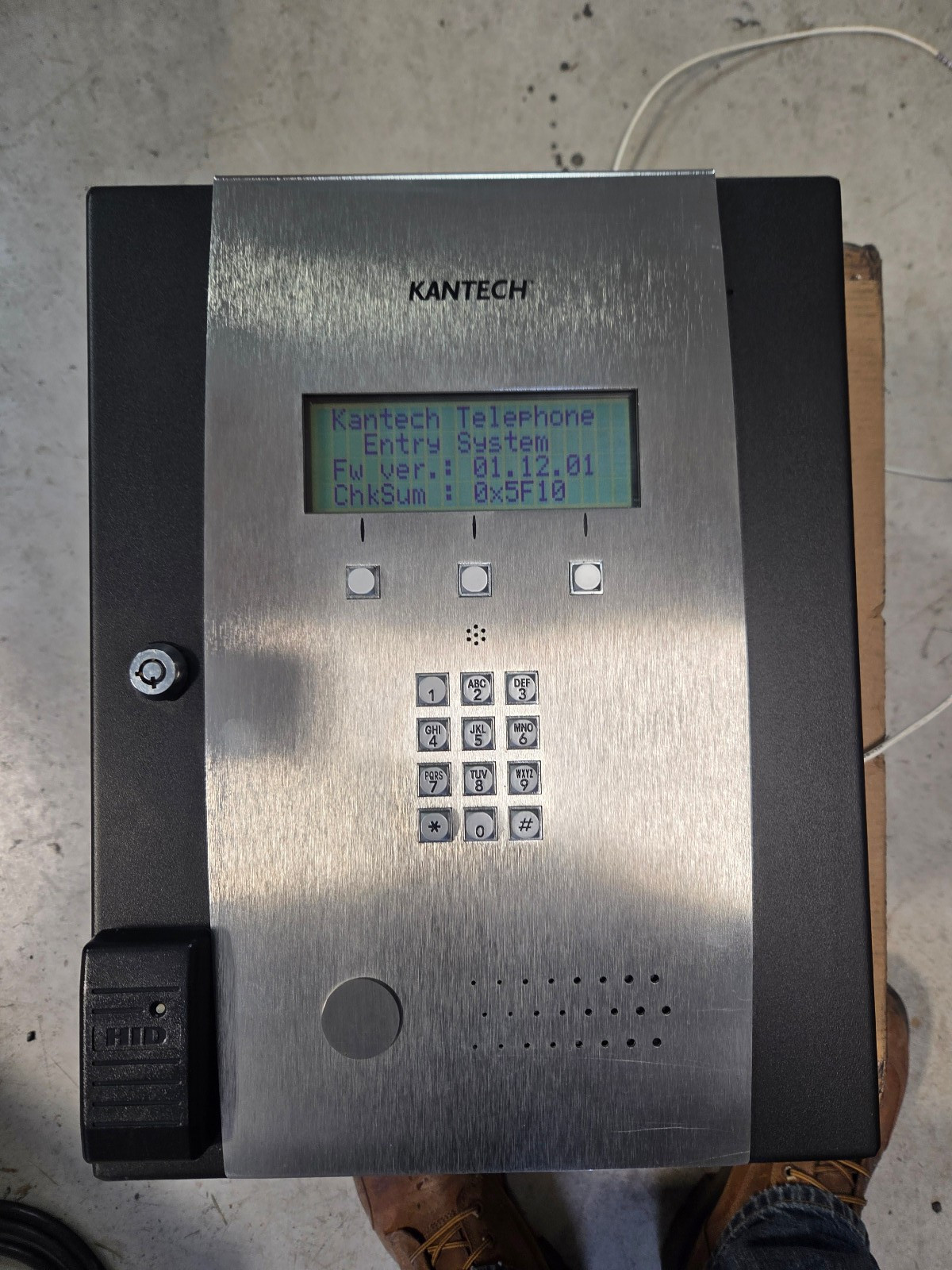 Kantech KTES-US Telephone Entry System