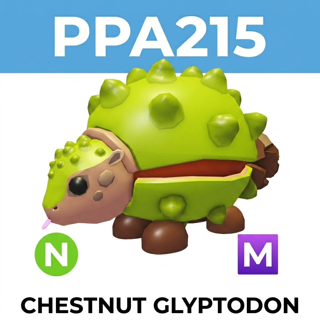 Chestnut Glyptodon - Adopt your pets