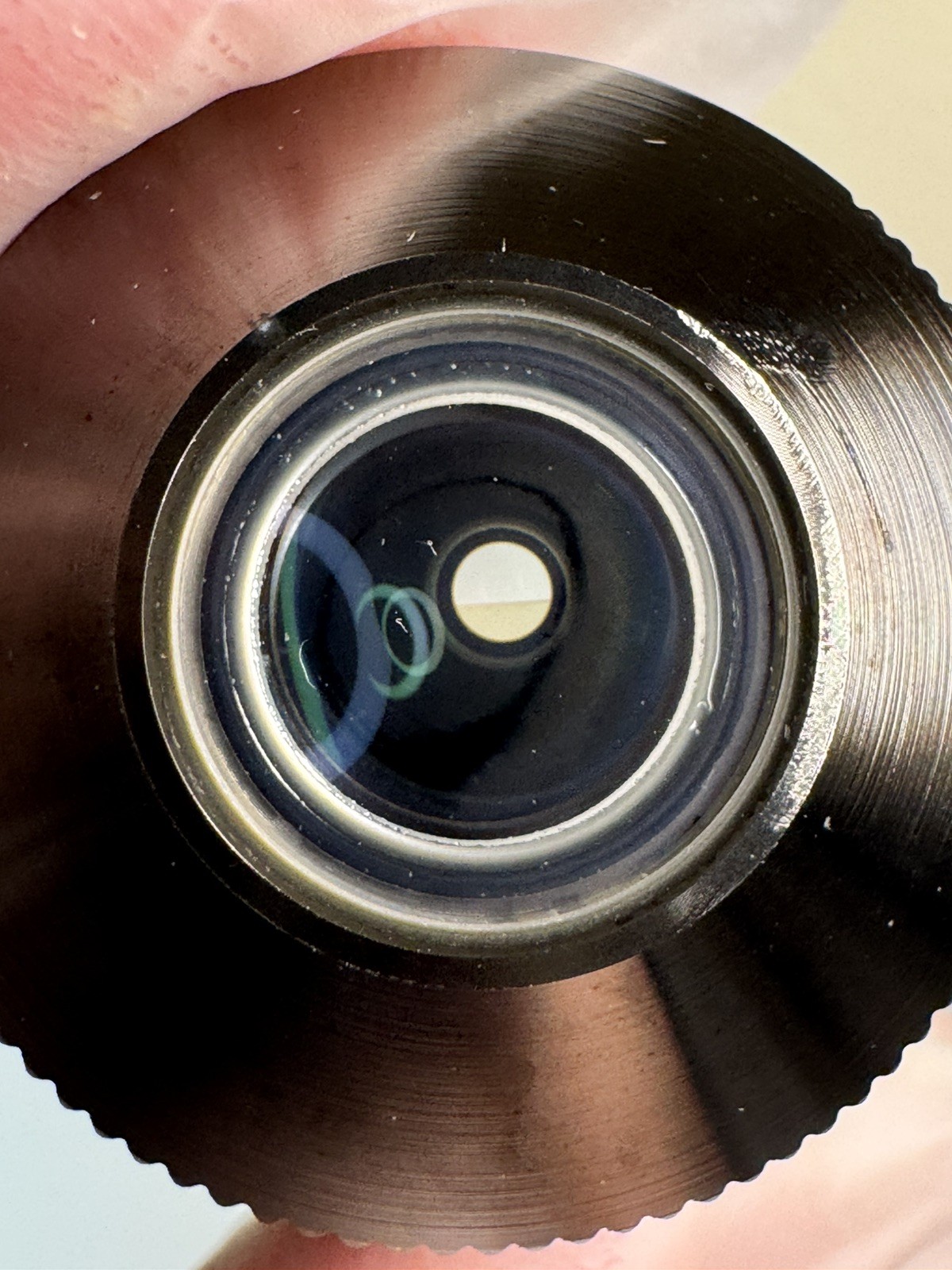 Olympus LCPlanFl 40×/0.60 ∞/0 Microscope Objective Lens-Correction Collar RMS