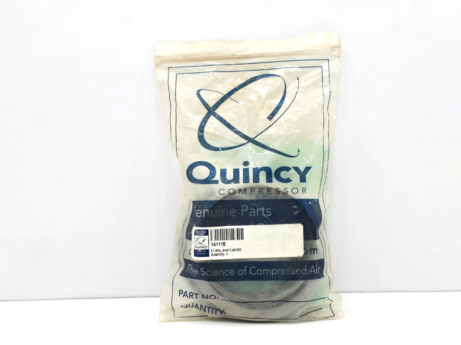 141115 QUINCY KIT SEAL SHAFT, 321MM