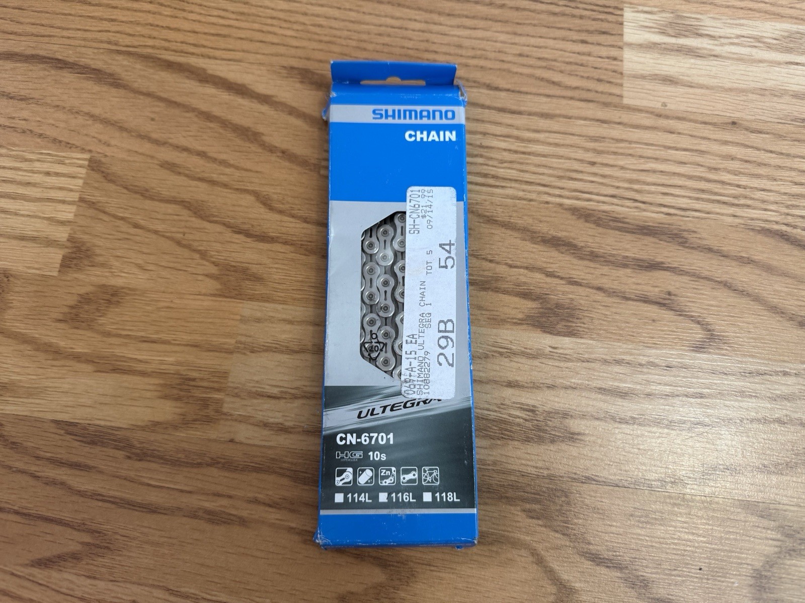 Shimano CN-6701 Ultegra Super Narrow 10 Speed Chain 116  links