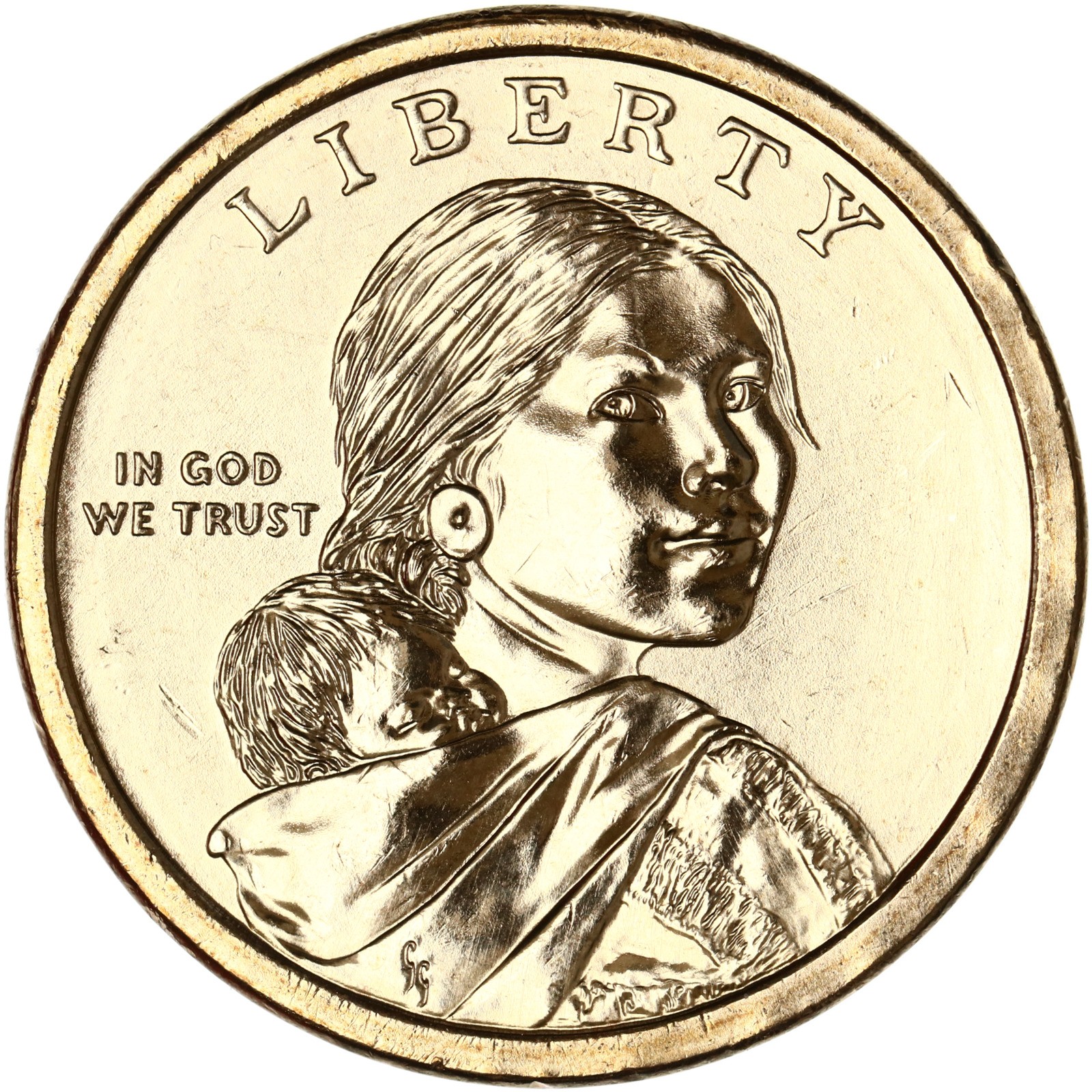 2012 P Native American Sacagawea Dollar BU