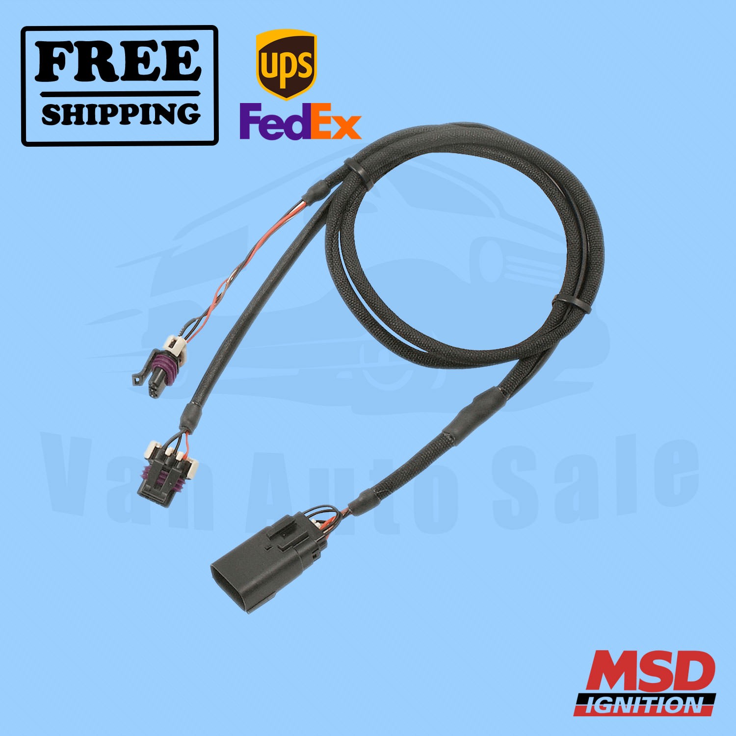 Ignition Harness MSD fits Chevrolet 06-2007
