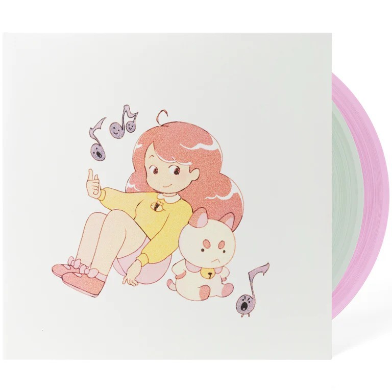 Bee and PuppyCat Anime Soundtrack 2x PINK & GREEN VINYL LP Record! SALE! NEW! bl