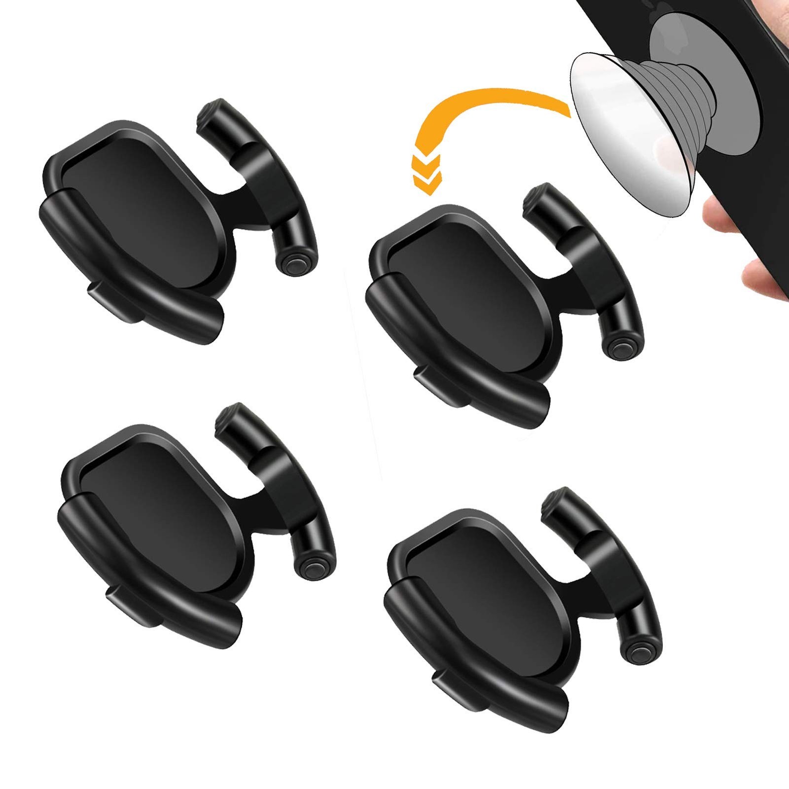 Car Mount for Cellphone Phone Holder Stand with Collapsible Grip/Mount with S...