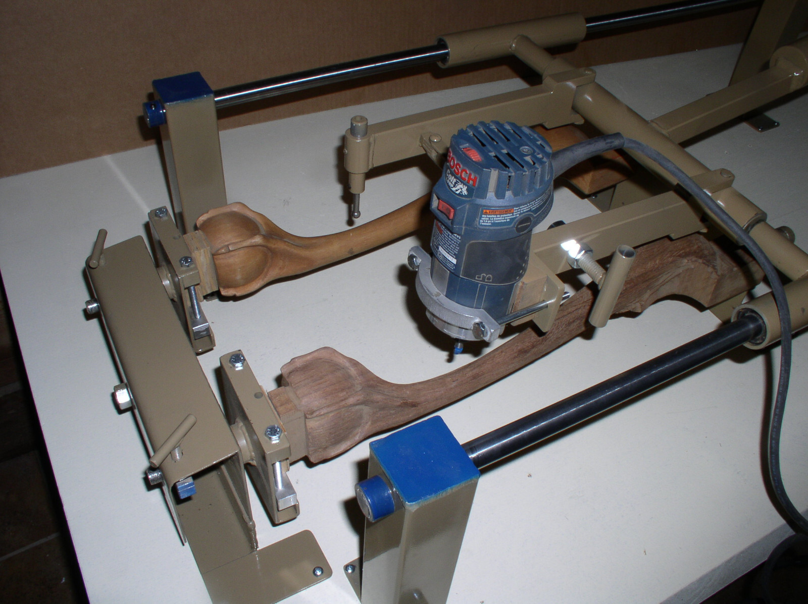 Carving Duplicator- Great for Rifle Stocks- Blank to Finished in Two Hours