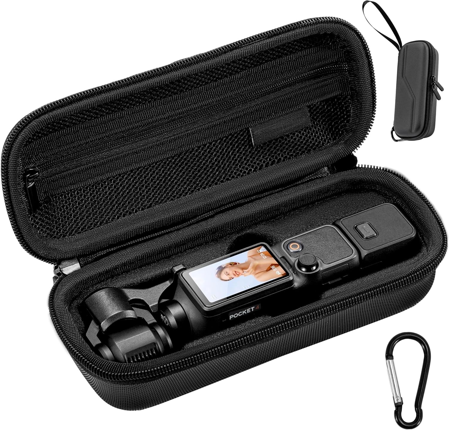 Carrying Case for DJI OSMO Pocket 4 3 Portable PU Storage Hard Bag Protective