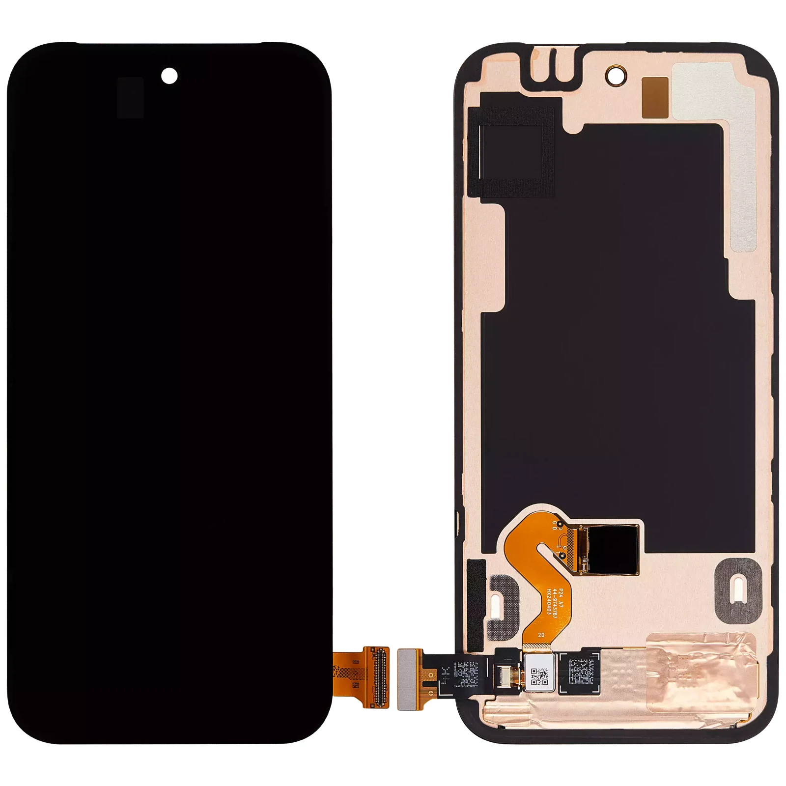 Original Google Pixel 9 OLED Display Touchscreen with Frame (Fingerprint Sensor)