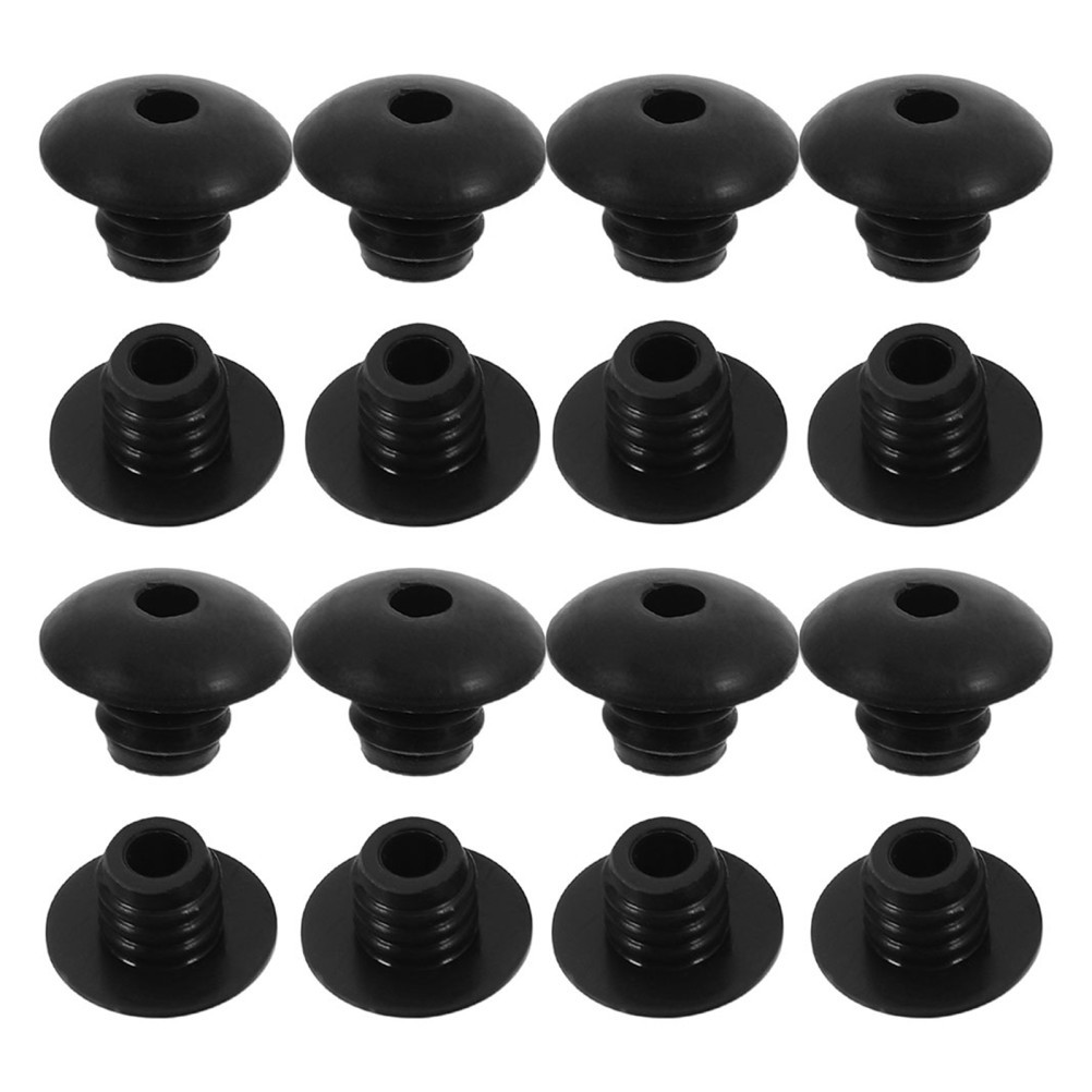 50 Pcs Pegboard Hook Lock Securing System Thread Plugs Locks Hooks