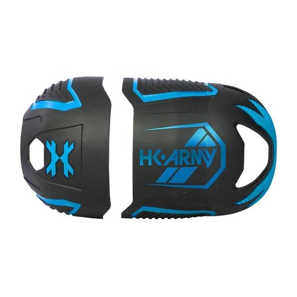 HK Army Vice FC Paintball Tank Cover - Fits 48ci 68ci 80ci Black/Blue