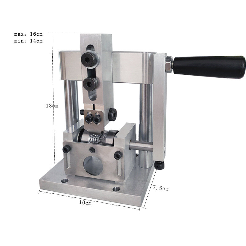 Mini Manual Handle/Electric Drill Wire Stripping Machine for 1-15mm Copper Wires