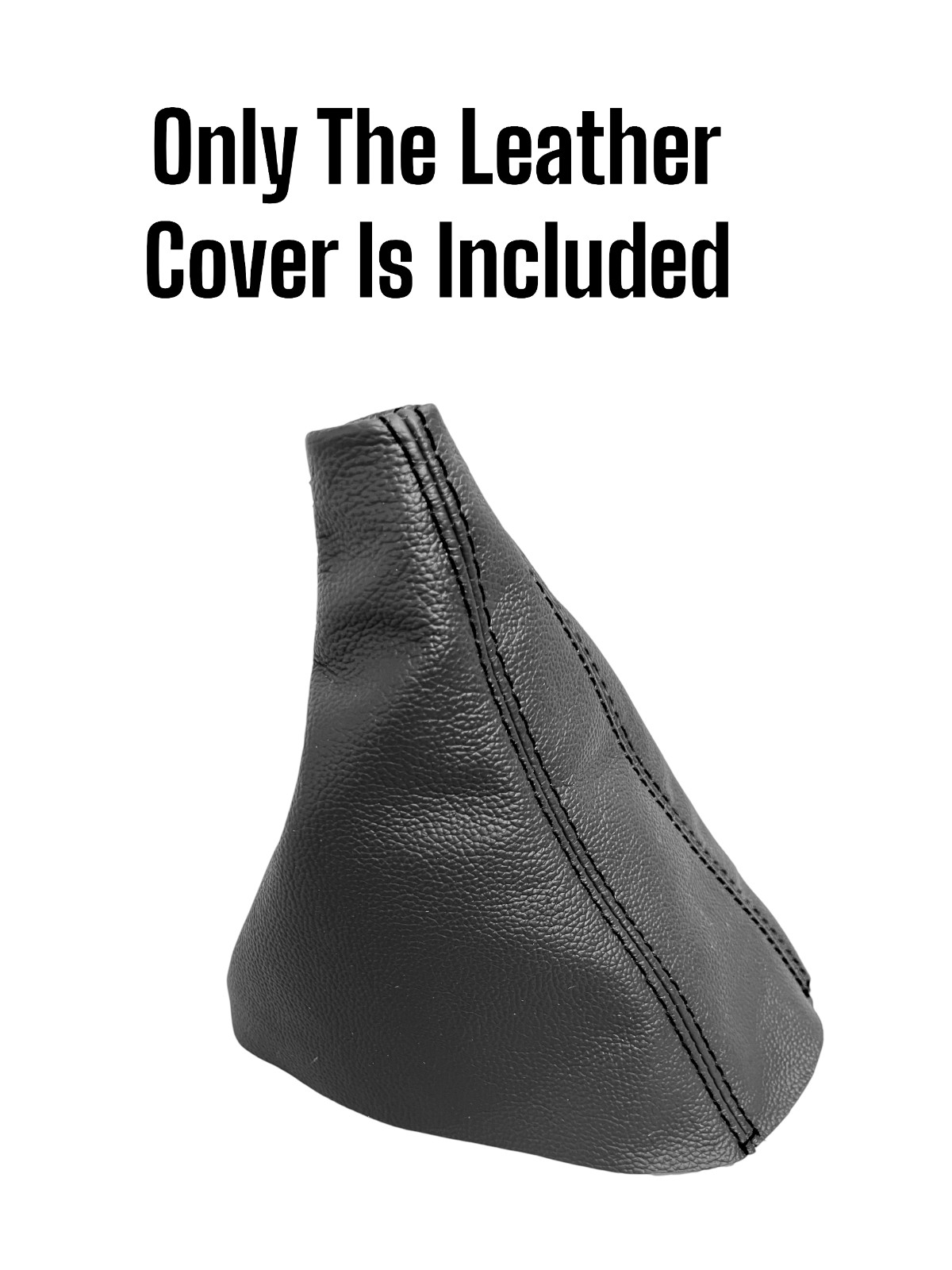 For 2003-2012 Dodge Ram 2500 3500 Black Real Leather MANUAL Shift Boot Cover