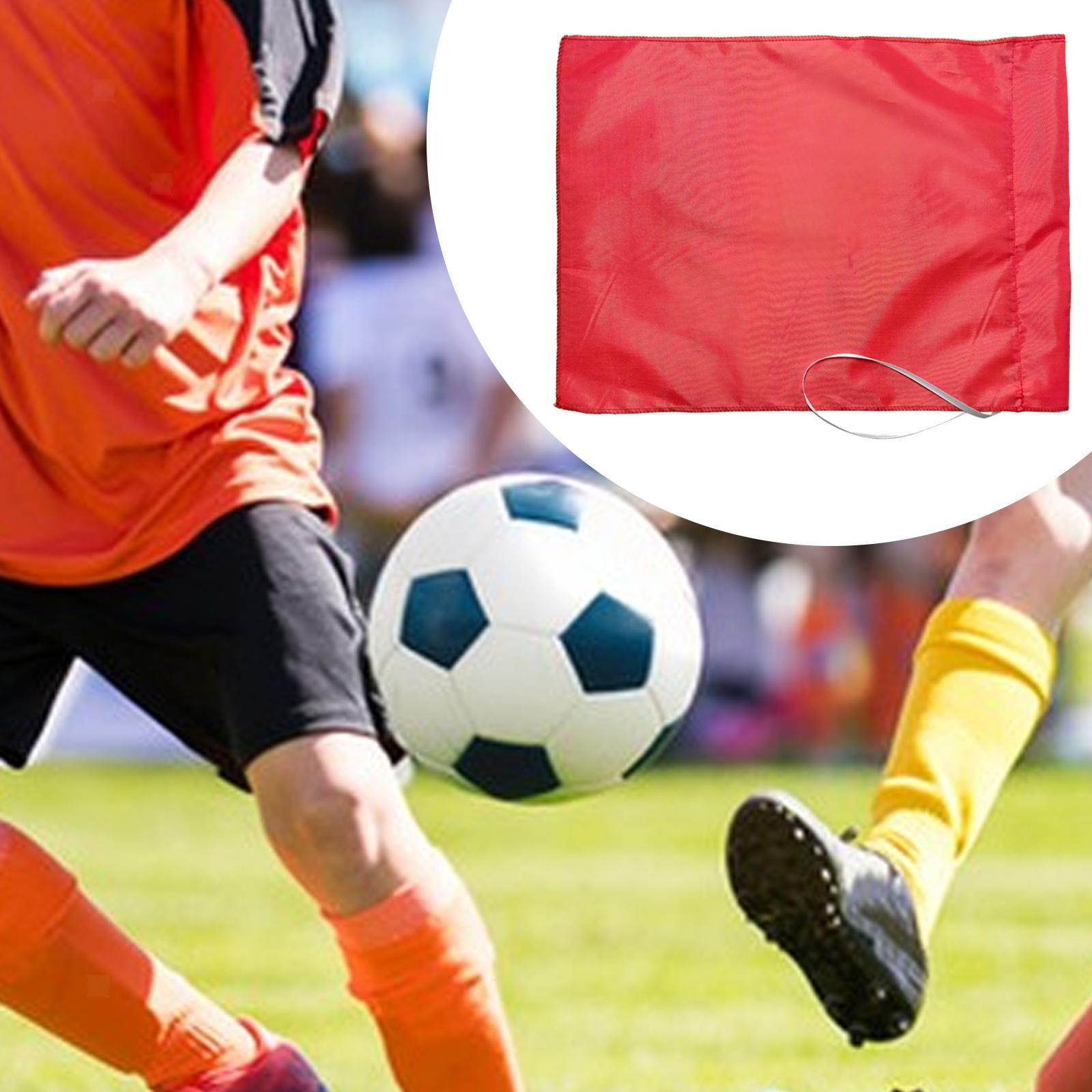 Replacement Soccer Corner Flag Red for Training And Practice