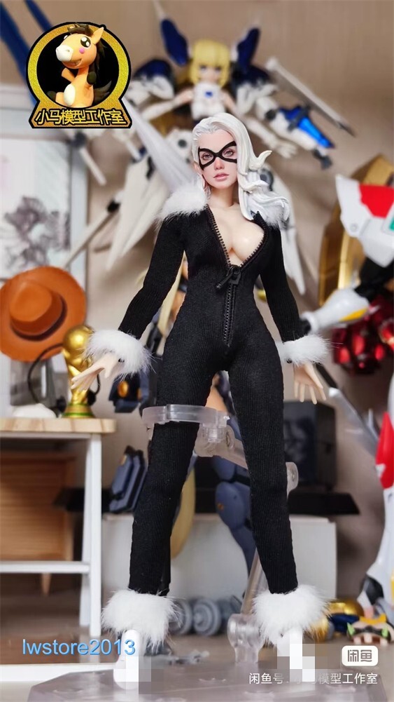 1/12 Bodysuit Jumpsuits Clothes For 6'' Female Romankey Action Figure Body Toys