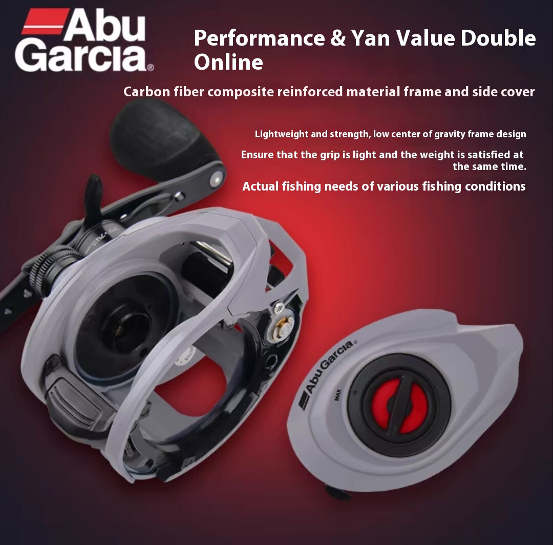 Abu Garcia ZATA Low Profile Baitcast Fishing Reel - Left Hand reel