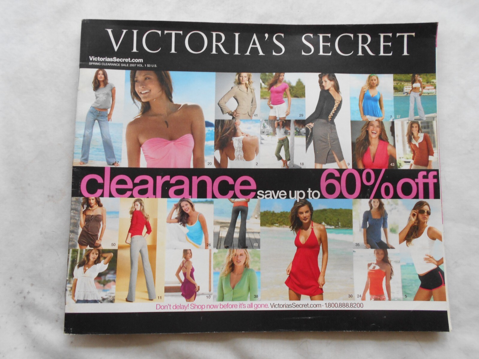 VICTORIA'S SECRET-CLEARANCE SALE-SPRING,2007-VOL.1