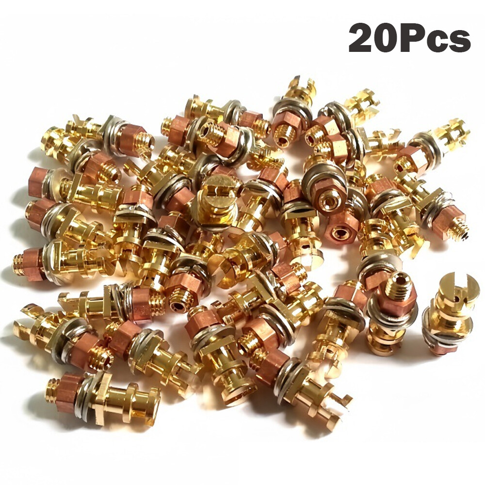 20PCS Turret Tag Strip Terminal Lug Board Gold Plated For Vintage Tube Amplifier