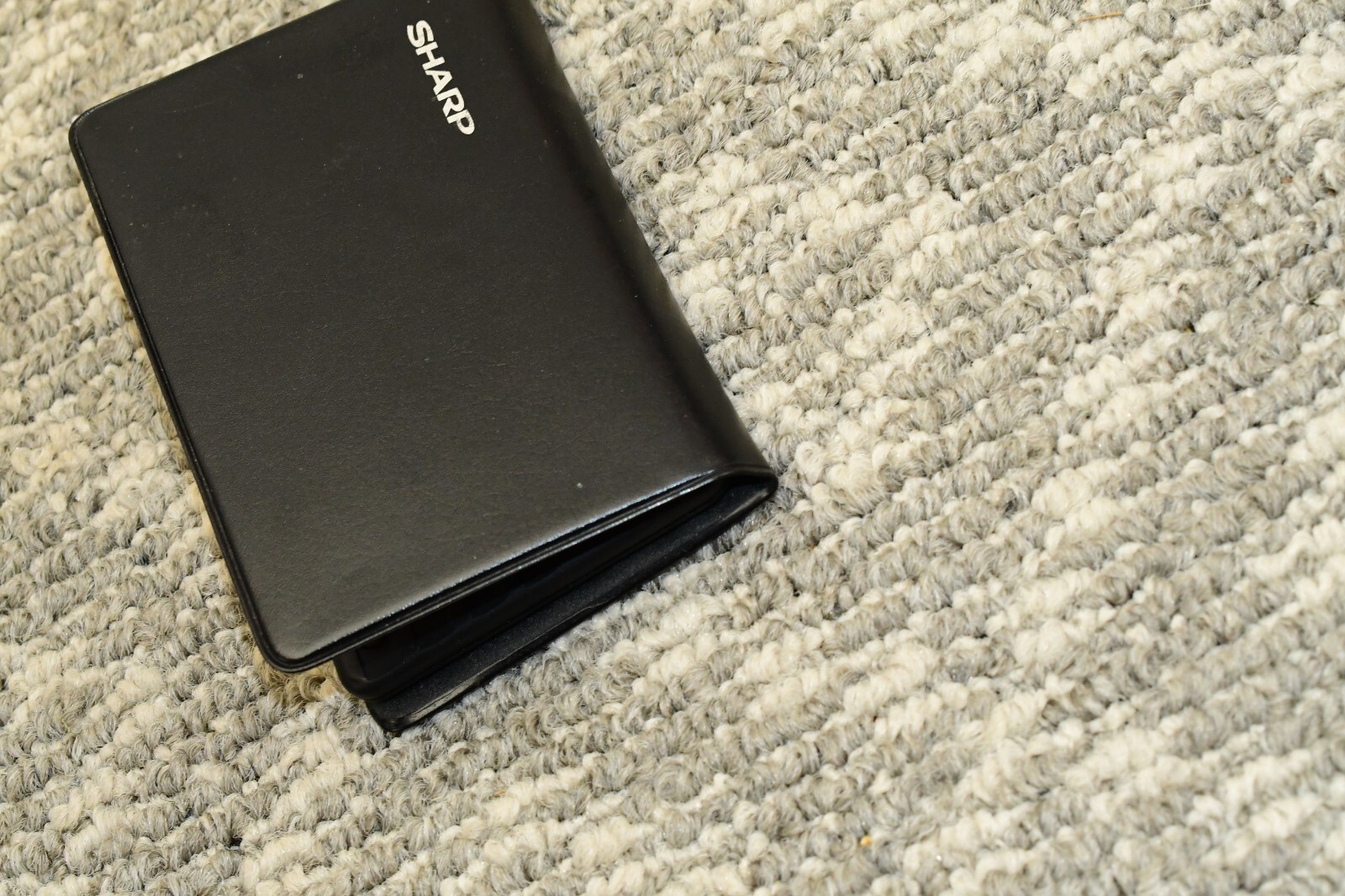 SHARP Memo Master EL-6061 in Protective Case & Instructions with Battery