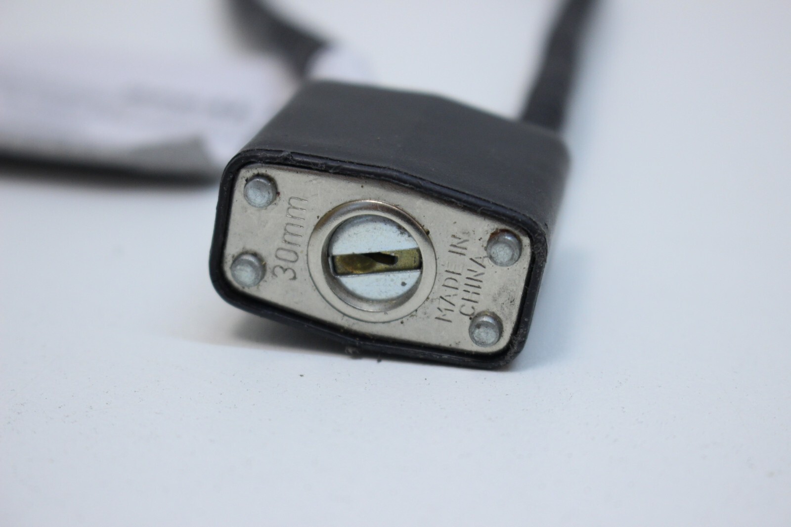 Regal R15LC Firearm Black Cable Lock With 2 Keys & Instructions