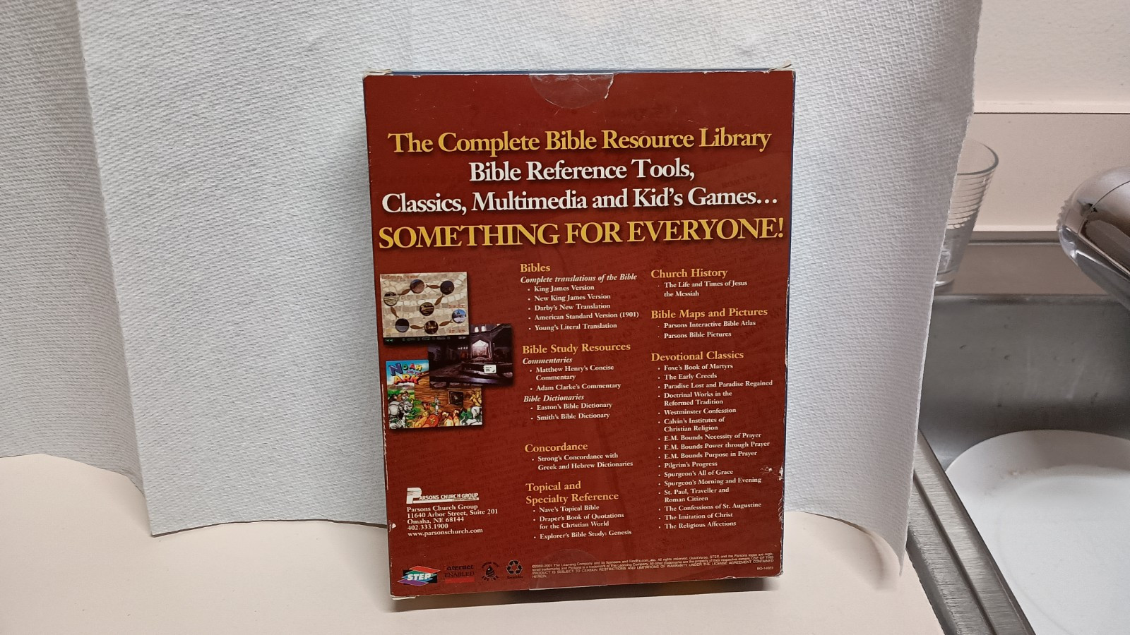 Complete Bible Resource Library Quickverse Products Parsons Tech PC CD 2001