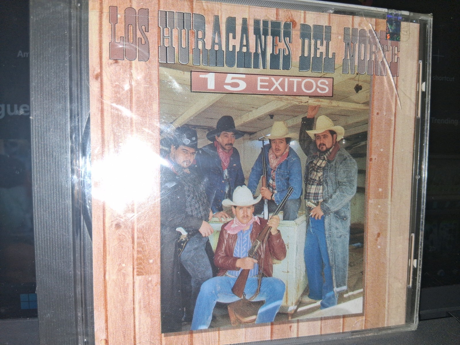 LOS HURACANES DEL NORTE 15 EXITOS CD NUEVO CRUZ DE MADERA Y MAS EXITOS