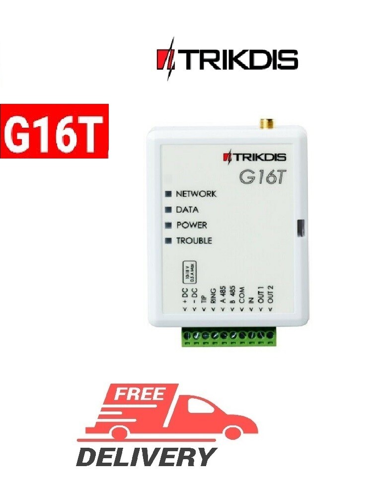 Cellular communicator G16T TRIKDIS intruder alarm panel with telephone 2G