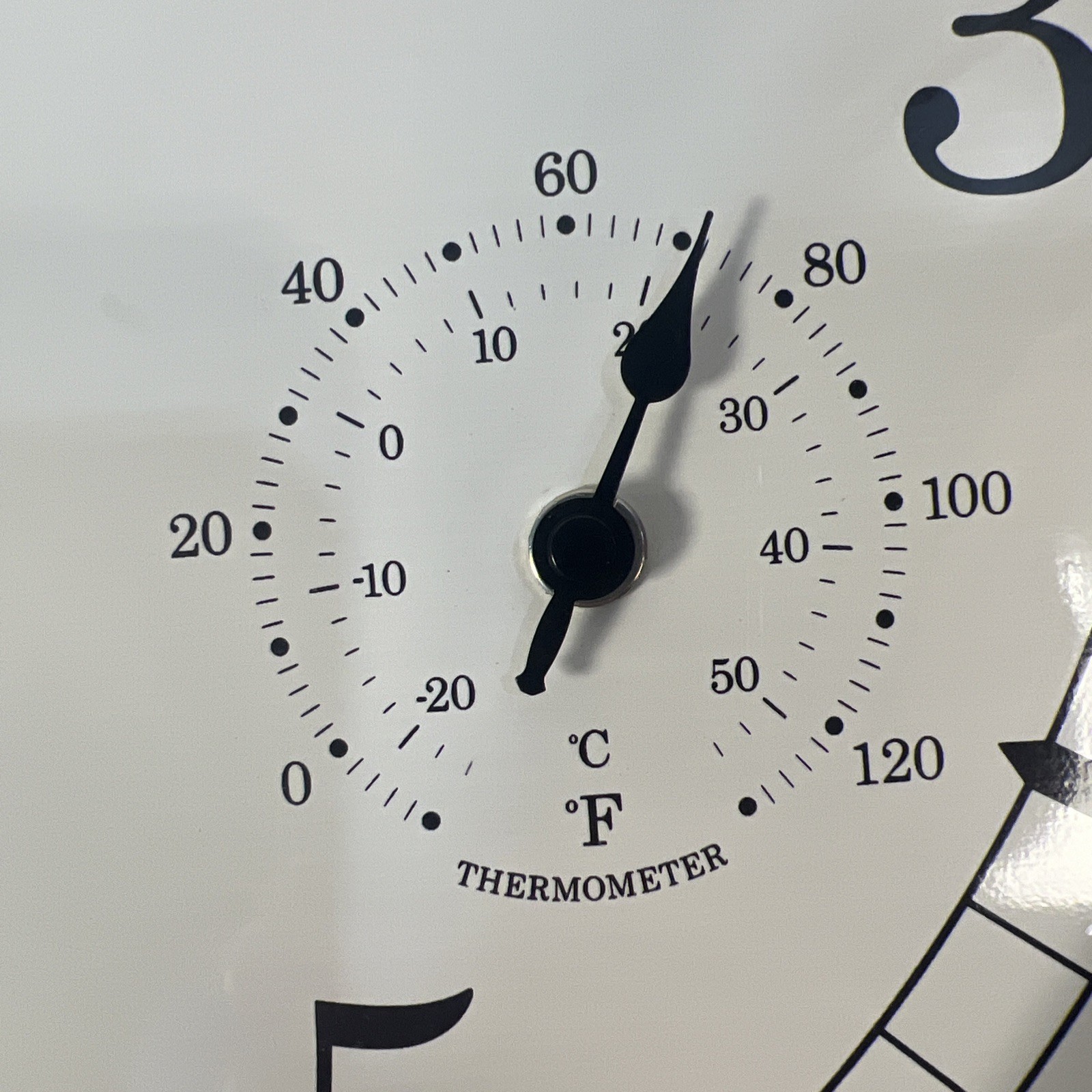 La Crosse Technology Analog Wall Clock Thermometer/Hygrometer Quartz Movement