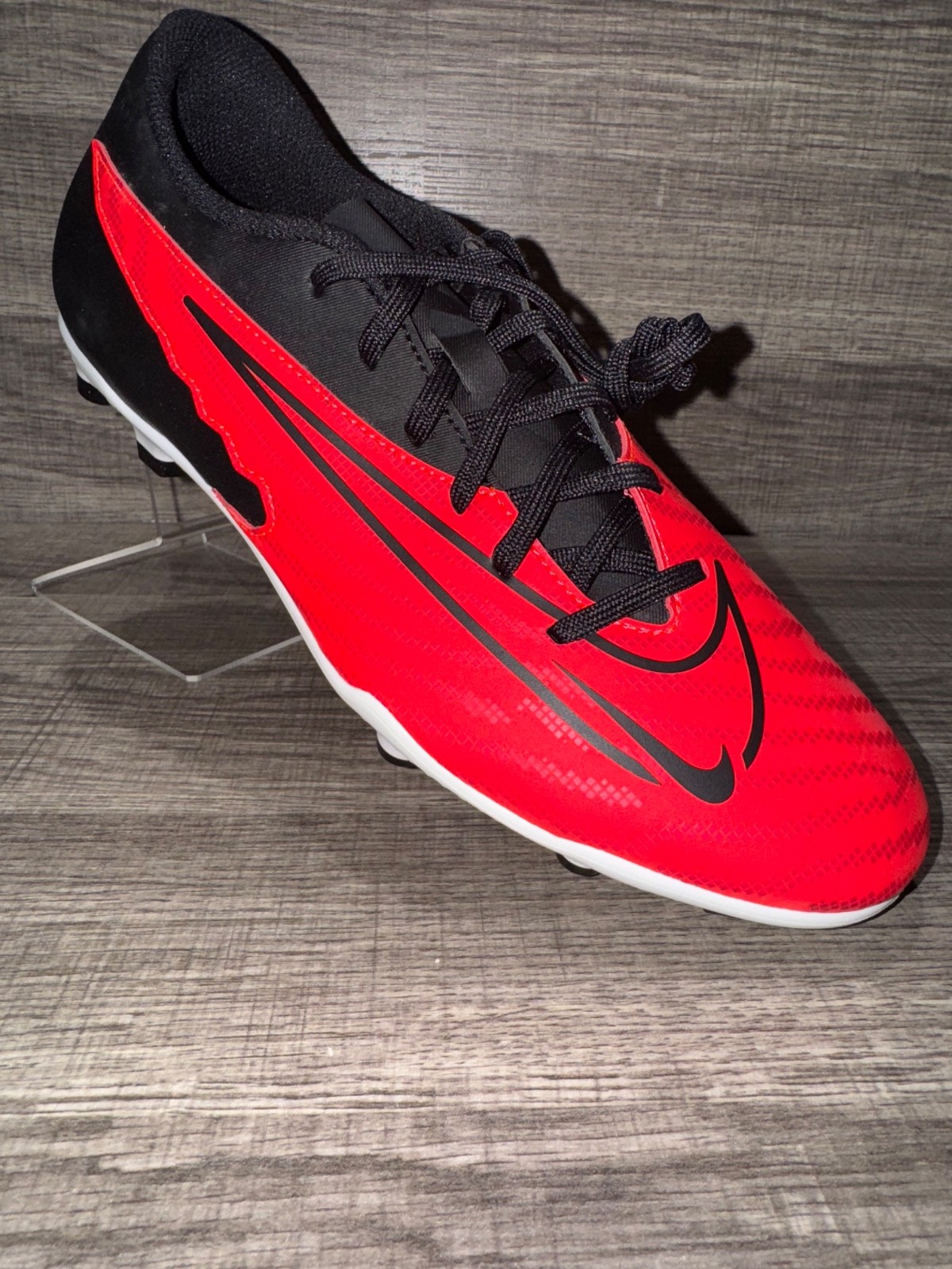 Nike Phantom GX Club FG MG Soccer Cleats Mens Size 9.5 DD9483-600 Red Black NIB