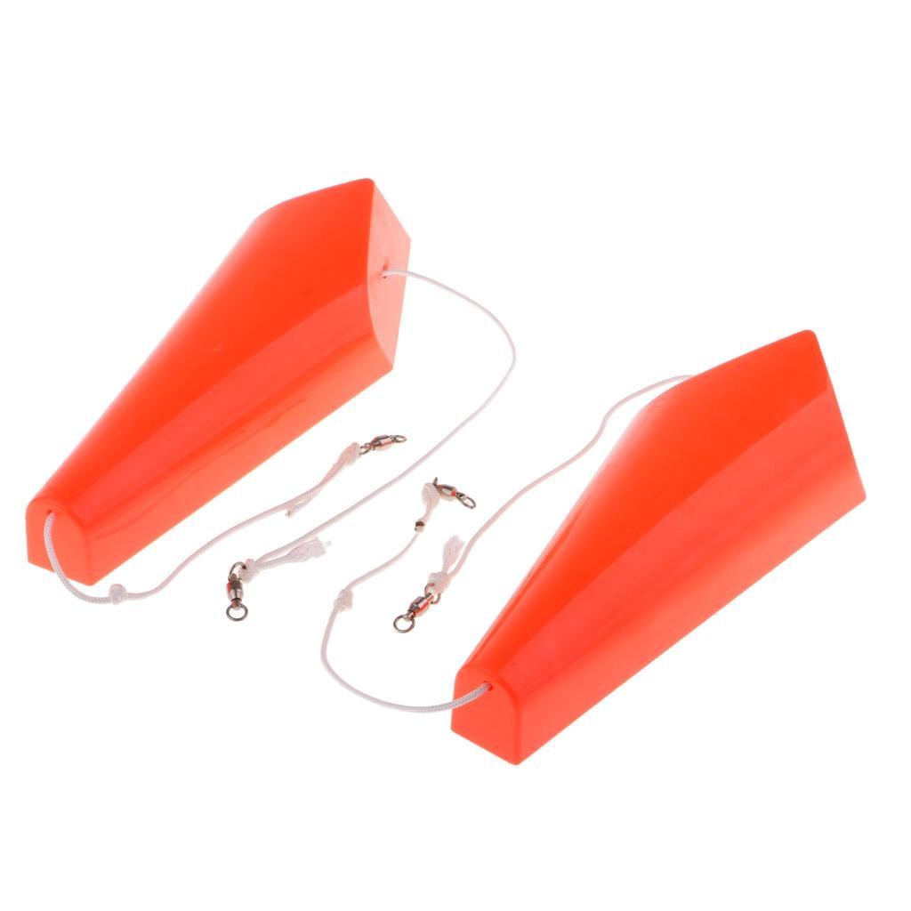 1 Pair Splashing Float Left And Right Trolling
