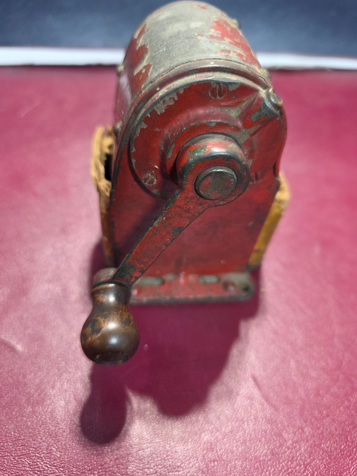 Antique 1920s "Wizard" Pencil Sharpener, Automatic Pencil Sharpening Co, Chicago