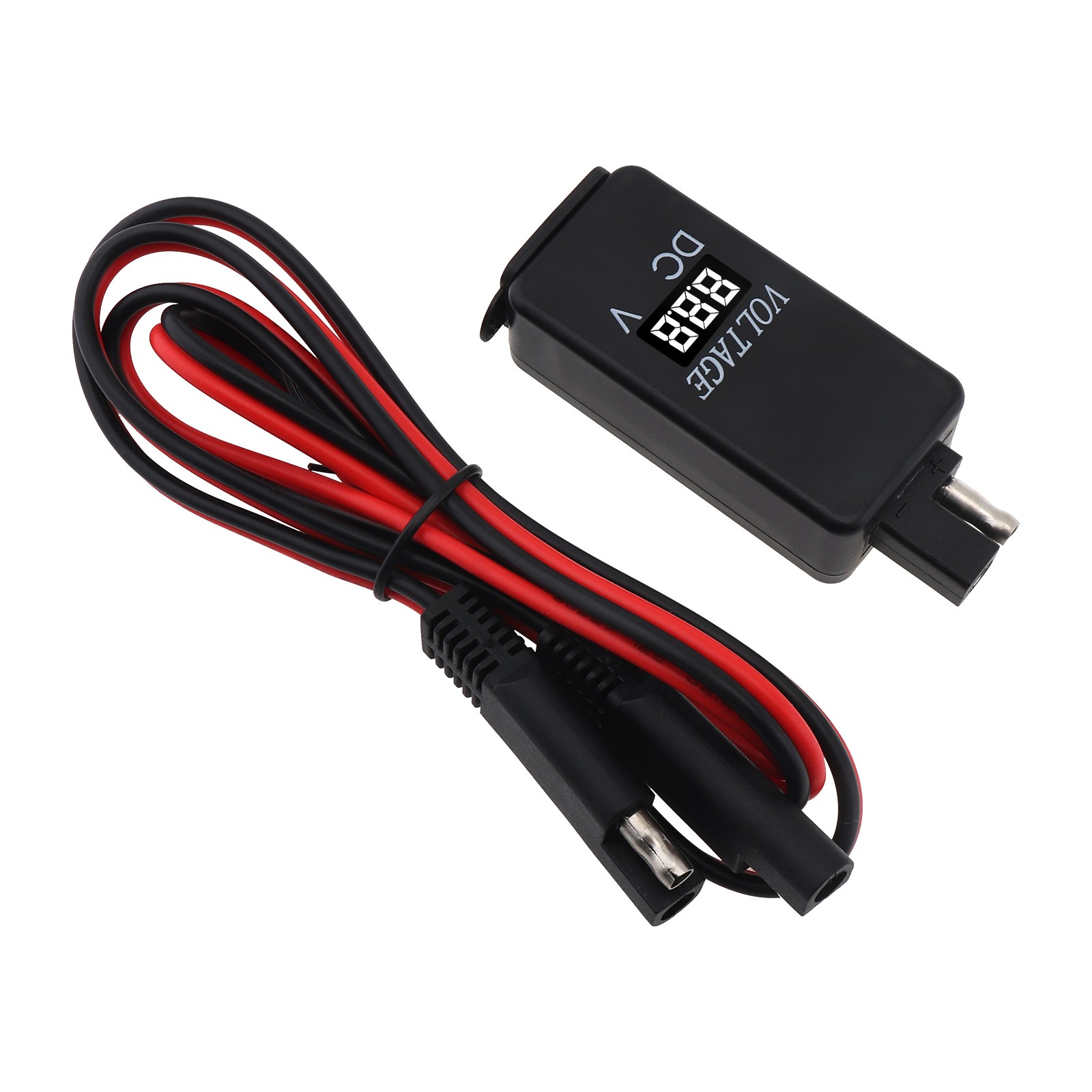 USB Charger Waterproof SAE to USB Cable Adapter Phone GPS Tablets Motorcycle US