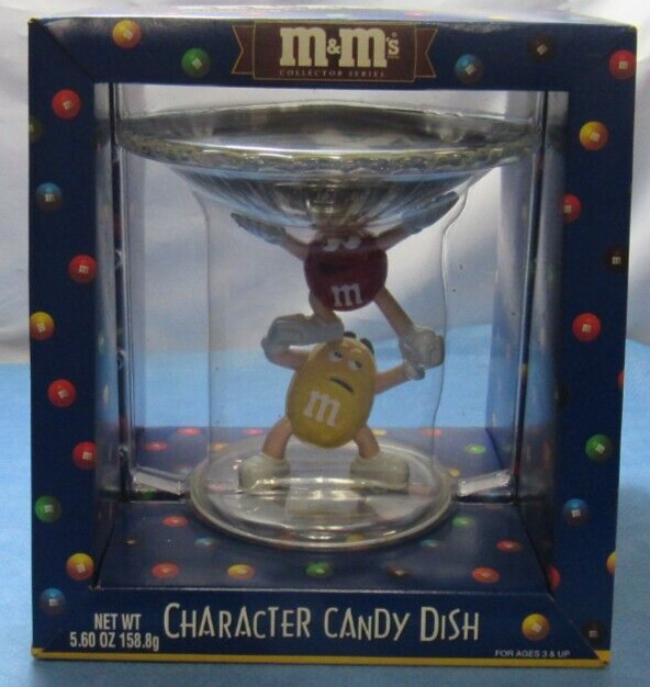 M&M's Character Candy Dish Candy Dispenser New In Box