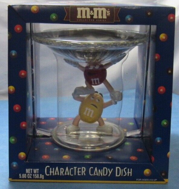 M&M's Character Candy Dish Candy Dispenser New In Box