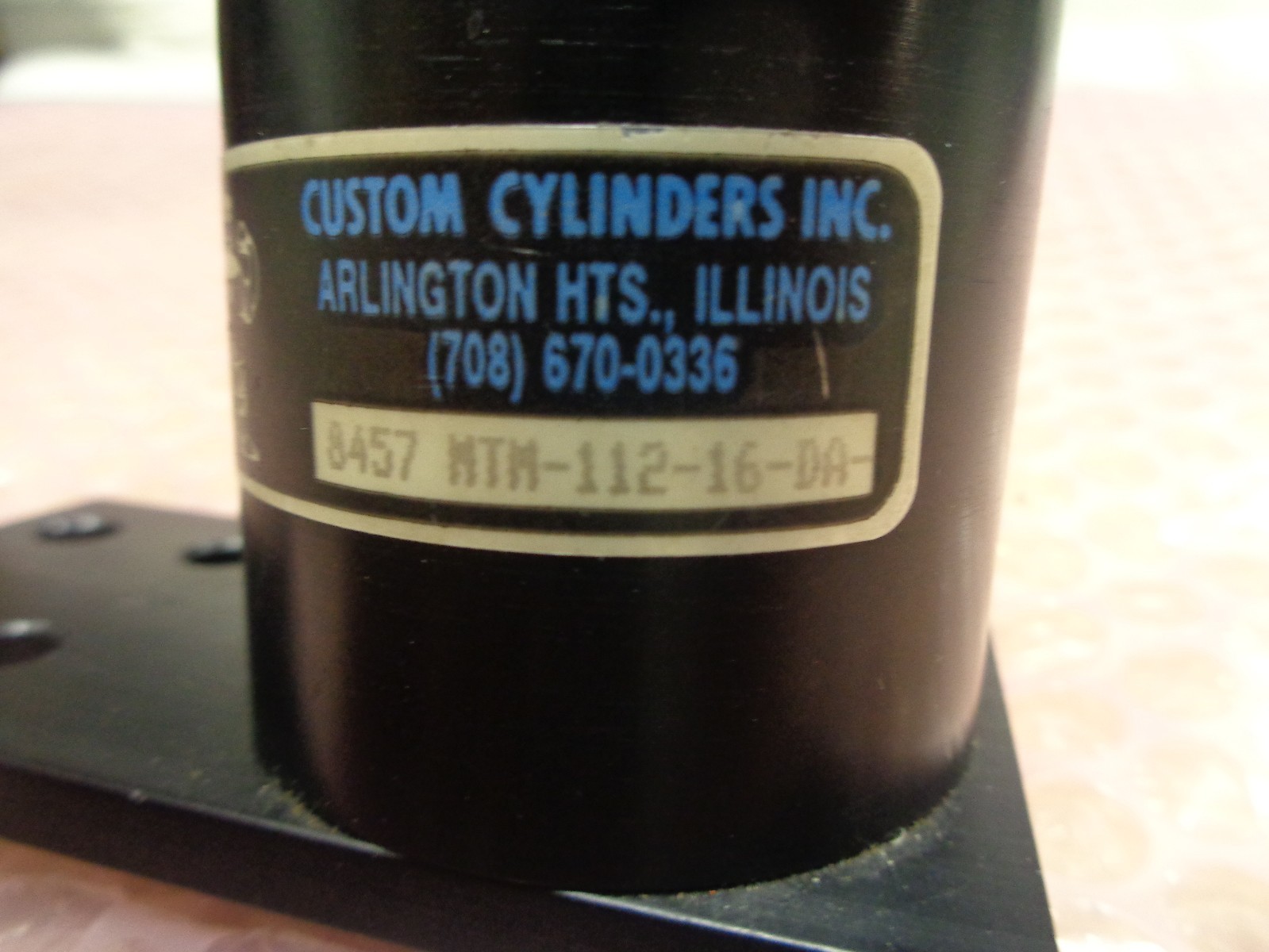 Custom Cylinders Inc. Mighty Tike Cylinder MTM-112-16-DA