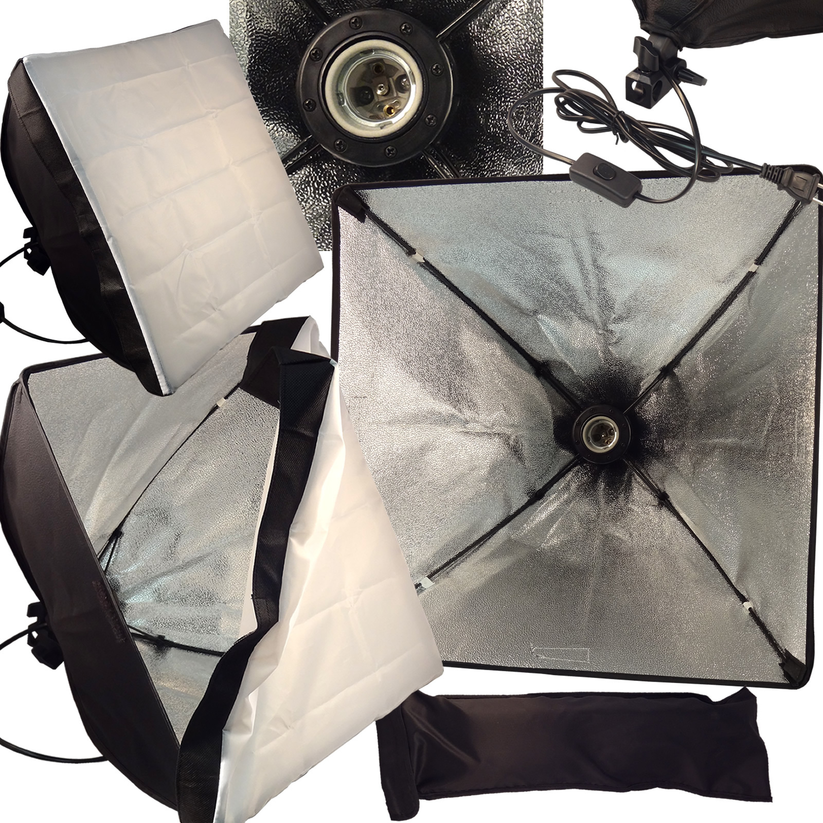 Photo Studio Universal Mount Studio Photography Lighting 20"x20" Softbox