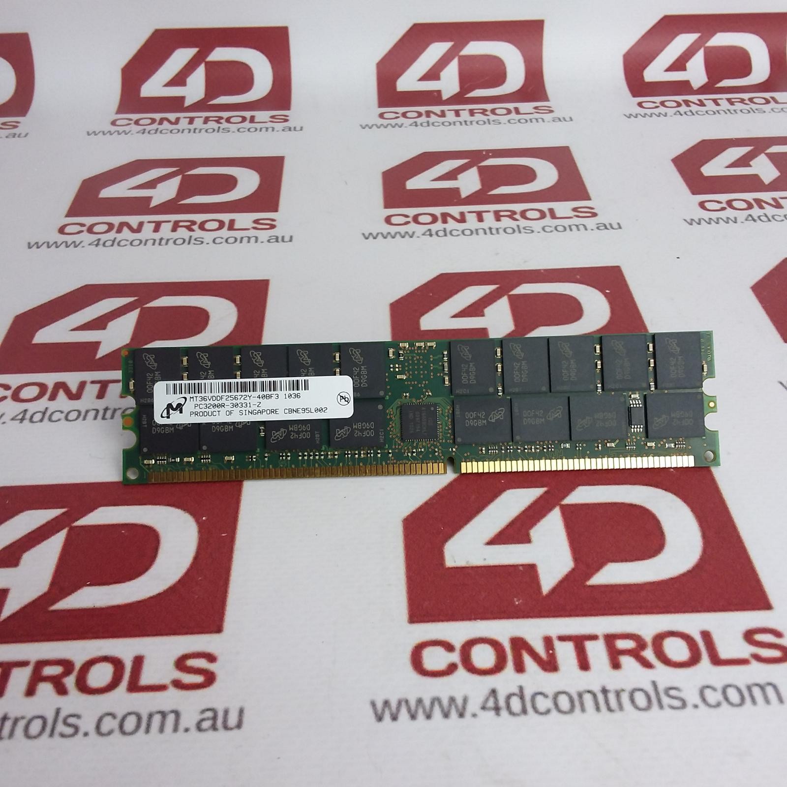 MT36VDDF25672Y-40BF3 | Micron | Server Memory Module RAM 2GB, Used